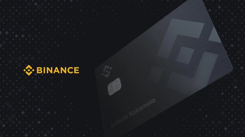Binance Card official card image