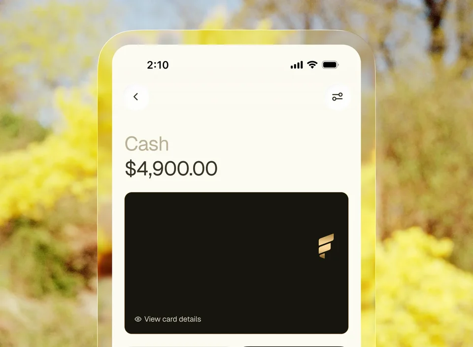 Fold Bitcoin Rewards Credit Card official card image