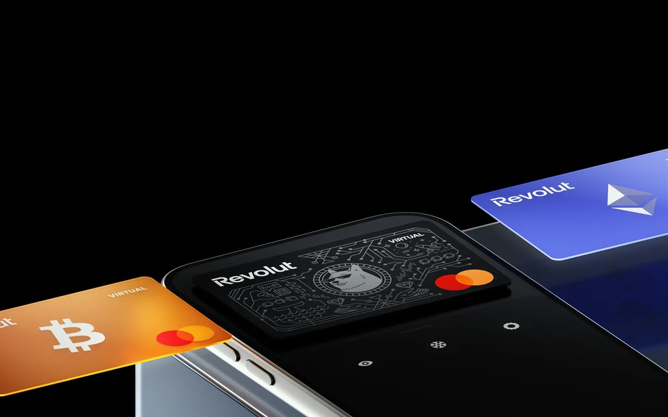 Revolut crypto card official card image